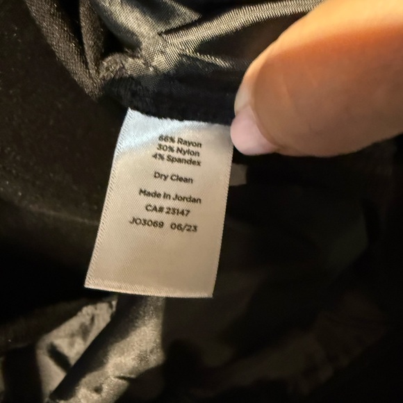 Talbots Black Dress Pants Elegant Full-Length Design 22w - Picture 10 of 10